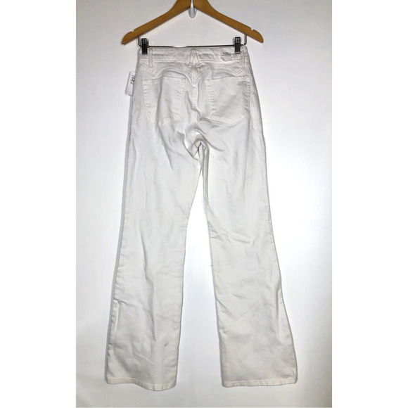 Good American Good Classic Boot Jeans High Rise Stretch Denim White NWT 6 / 28 - Picture 7 of 14